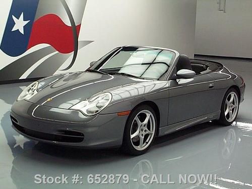 2002 porsche 911 carrera cabriolet 6-spd nav 48k miles texas direct auto