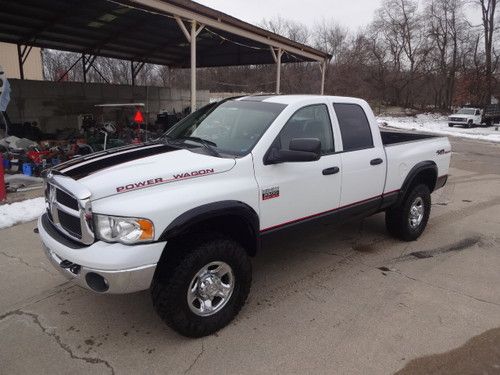 2004 dodge ram power wagon crew cab 4x4 cummins turbo diesel short bed