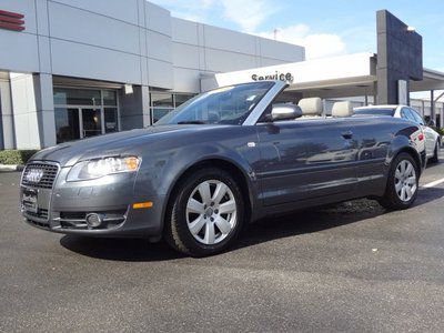 Beautiful 08 audi a4 cabriolet fresh trade in for new car!
