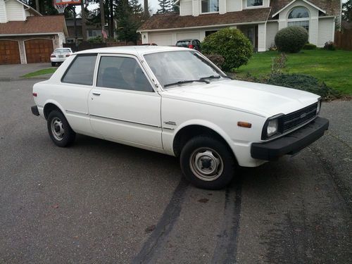 1980 toyota corolla tercel 2 door coupe low miles!