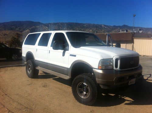 2003 ford excursion lifted diesel 4x4 off road