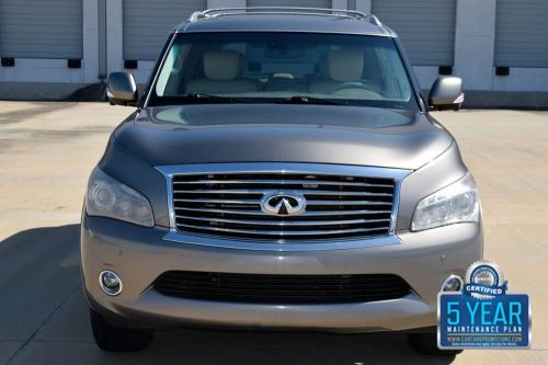 2013 infiniti qx56 awd nav bk/cam roof rear dvd fresh trade in