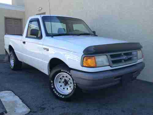 1995 Ford Ranger XL Standard Cab Pickup 2.3L 2wd Serviced Cheap Truck 117k miles, image 2