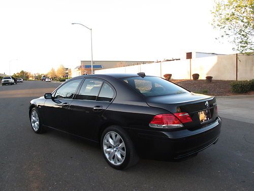 2007 bmw 750i 750 i loaded damaged wrecked rebuildable salvage low reserve