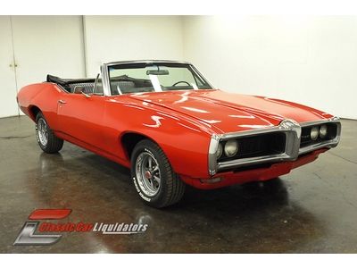 1968 pontiac lemans convertible 350 automatic ps pb bench seat check this out