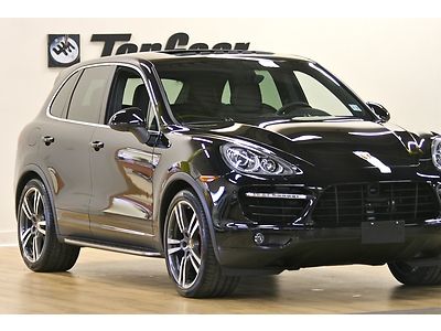2013 porsche cayenne turbo msrp $123,990 1-owner trade save $25,000 off new one!