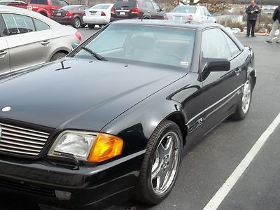 No reserve mercedes-benz 1994 sl600 nr convertible v12