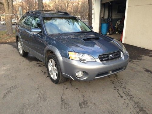 2005 subaru outback xt lim wag-4cyl-turbo-awd-rare 5 speed leather no reserve