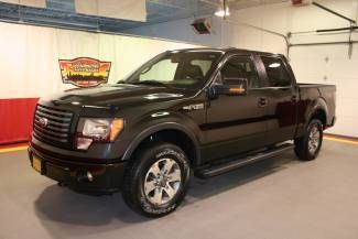 2011 ford f150 fx4 black sunroof navigation 5.0l v8 short box cam leather