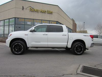 2008 toyota tundra 5.7l crewmax limited 4x4 trd off road low miles and loaded