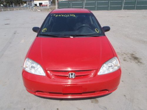 2001 honda civic lx coupe 2-door 1.7l