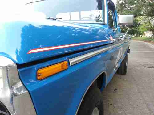 1975 Ford Ford F-100 4X4 STP RICHARD PETTY EDITION  WORLDWIDE NO RESERVE AUCTION, image 4