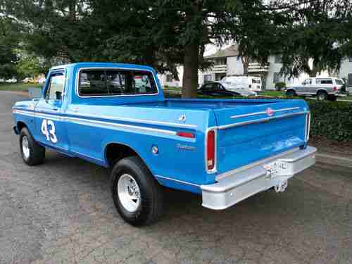 1975 Ford Ford F-100 4X4 STP RICHARD PETTY EDITION  WORLDWIDE NO RESERVE AUCTION, image 12