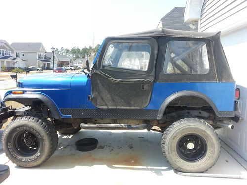 1985 jeep cj7 base sport utility 2-door 4.2l