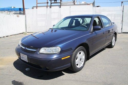 2001 chevrolet malibu ls low miles v6 sedan automatic clean no reserve