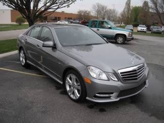 2012 mercedes benz e350 4matic sport sedan 4k nav sport b/u camera free shipping