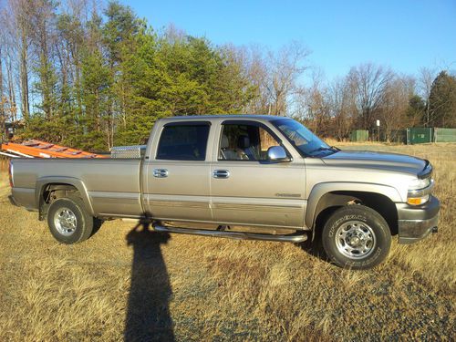 2001 chevrolet silverado 2500hd lt crew cab 8.1l long bed rwd