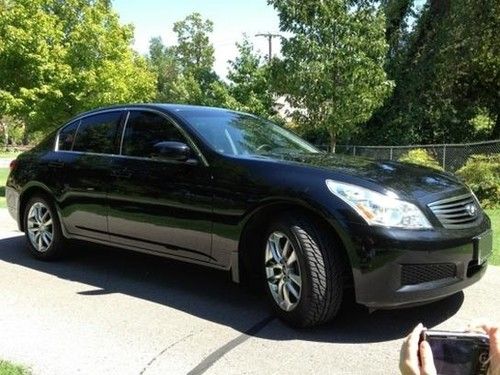 2008 infiniti g35 sedan $8,300 premium package only 15,719 miles