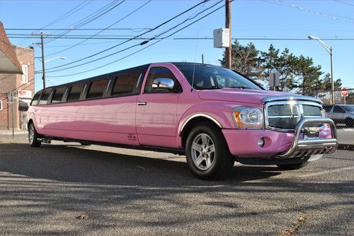 Dodge durango limo limousine stretch 2005 pink