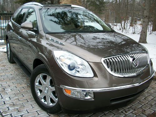 2009 enclave cxl.no reserve.leather/navi/pano/heat/chromes/xenons/bose/rebuilt!!