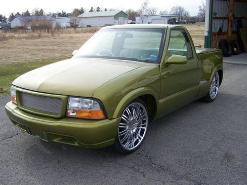 1995 chevy s-10 ....big change over