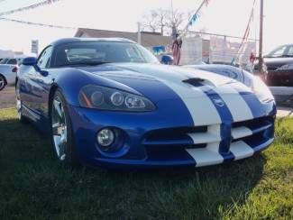 2006 dodge viper coupe blue srt10!