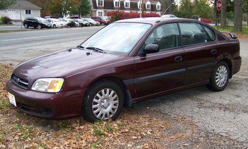 2000 subaru legacy l sedan 4-door 2.5l awd 4spd automatic