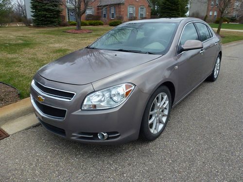 2008 chevrolet malibu ltz loaded sedan 4-door 3.6l rebuilt salvage