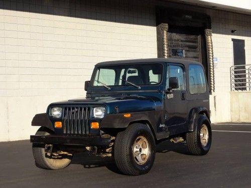 1995 jeep wrangler s 4x4 4-cyl. hardtop nice l@@k nr!!!!