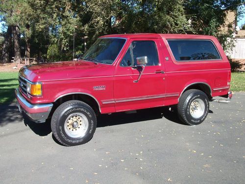 1991 ford bronco silver anniversary bronco