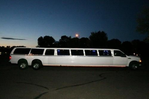Excursion 250" dual axle limo limousine worlds longest suv seats 28 roman empire