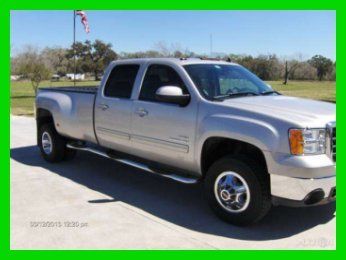2008 gmc 3500 sierra crew cab turbo 6.6l v8 4wd bose sunroof leather tow hitch