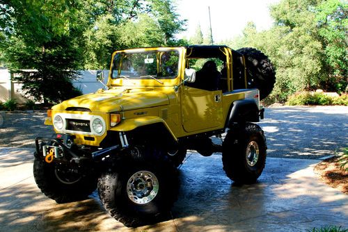 Califorina 1975 fj40 landcriser lt1 motor 5 speed transmission air lockers arb