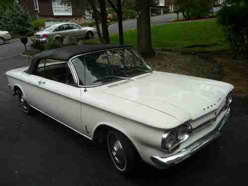 1964 Chevrolet Corvair Monza Convertible All Original Car, image 2
