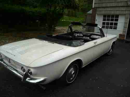 1964 Chevrolet Corvair Monza Convertible All Original Car, image 10