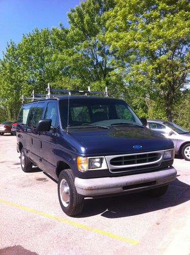 1997 ford e-250 econoline base standard cargo van 2-door 5.4l low low miles!!!