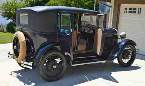 1929 Ford model a briggs leatherback #8