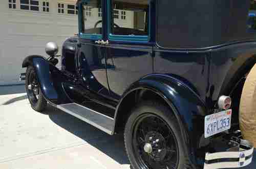 1929 Ford model a briggs leatherback #7