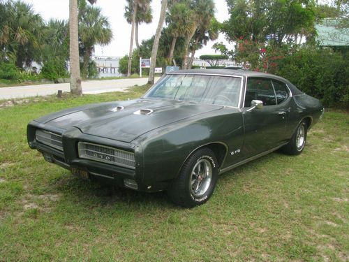 1969 pontiac gto original numbers matching california car