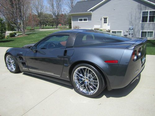 2009 corvette zr-1 cyber gray metallic