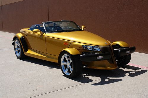 02 chrysler prowler, extremely rare inca gold pearl, collectible, extra nice