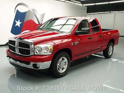 2007 dodge ram 2500 lone star quad 5.9 diesel 6-spd 51k texas direct auto