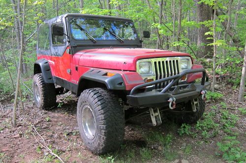 1988 jeep wrangler laredo yj 383 stroker v8 ford 9"  dana 30 700r4 automatic