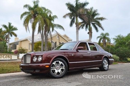 2005 bently arnage rl sedan**prem sound**navi**auto leveling**chromes**