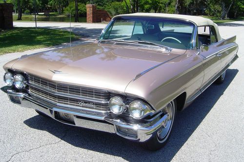 1962 cadillac eldorado biarritz! incredibly rare frame-on complete restoration!