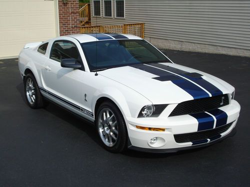 2008 ford mustang svt shelby cobra gt500 coupe 5.4l - only 996 original miles!!!