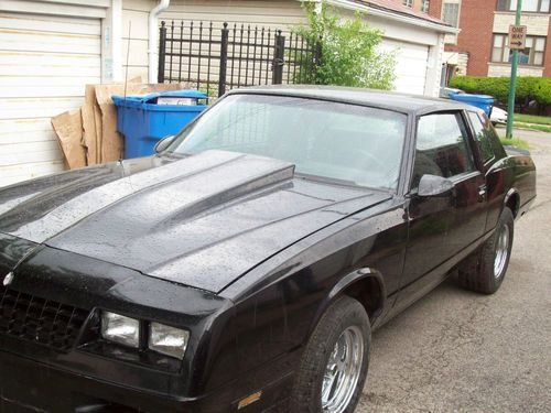 1987 chevrolet monte carlo ss coupe 2-door