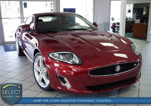 Msrp $99k xkr coupe  bewers &amp; wilkins red brakes calipers 200 miles like new!