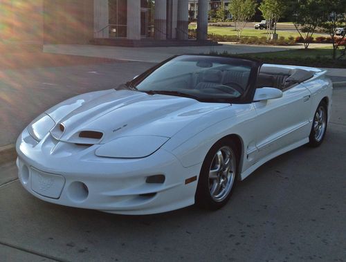 2001 ws6 trans am convertible