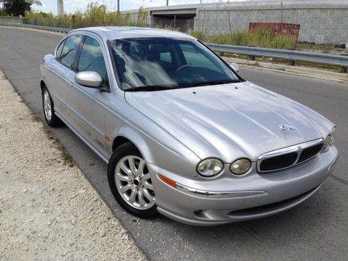 2003 jaguar x-type base sedan 4-door 2.5l no reserve